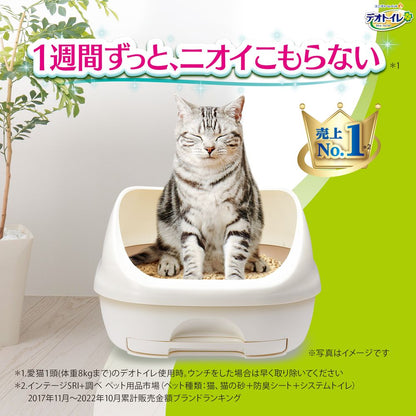 Unicharm Deo Toilet Softly Scented Deodorizing & Antibacterial Sheets Natural Soap 20 Sheets