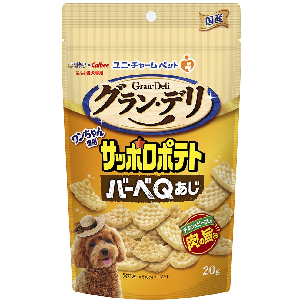 Uni-Charm Gran Deli Dog Sapporo Potato BBQ Flavor 20g
