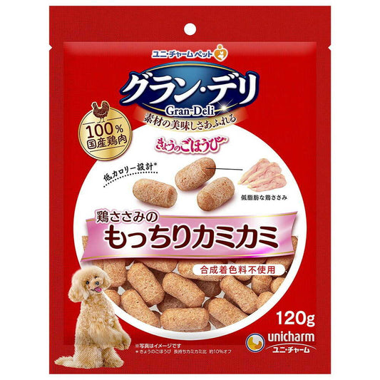 Uni-Charm Gran Deli Chicken Chewy Treats 120g
