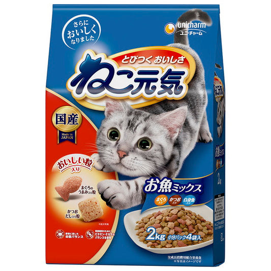 Neko Genki Fish Mix Bonito & White Fish 2kg
