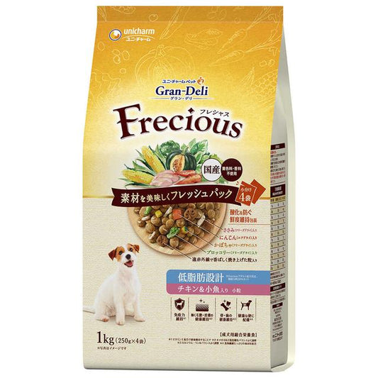 Unicharm Frecious Low-Fat Chicken & Small Fish 1.0kg