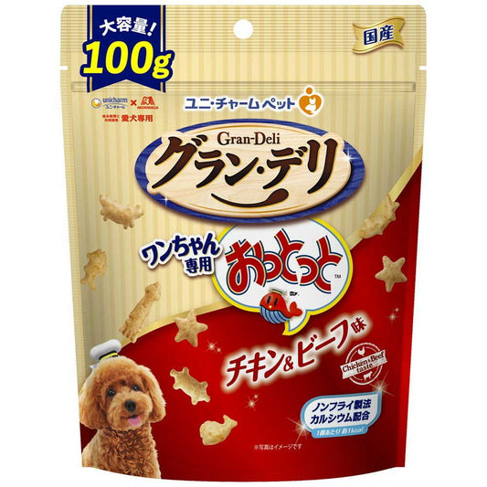 Uni-Charm Gran Deli Dog-Specific Ottotto - Chicken & Beef Flavor 100g