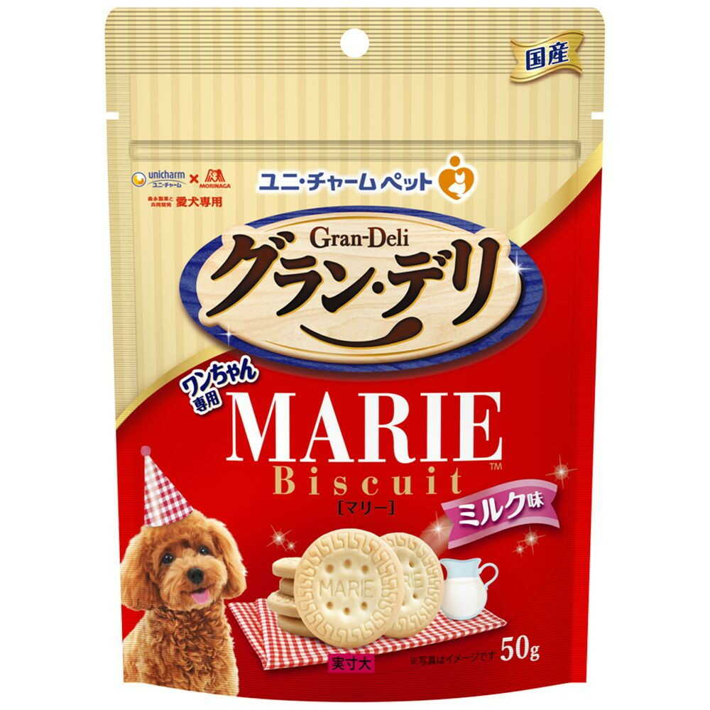 Uni-Charm Gran Deli Dog-Specific Marie Biscuits Milk Flavor 50g