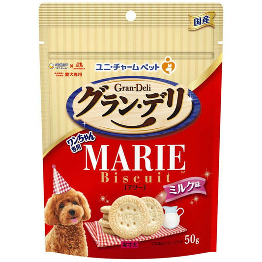 Uni-Charm Gran Deli Dog-Specific Marie Biscuits Milk Flavor 50g