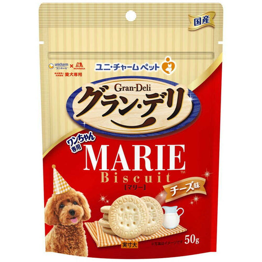 Uni-Charm Gran Deli Dog-Specific Marie Biscuits - Cheese Flavor 50g