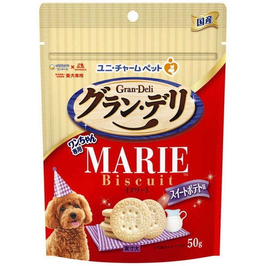 Uni-Charm Gran Deli Dog-Specific Marie Biscuits - Sweet Potato Flavor 50g
