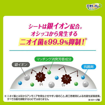 Uni-Charm Deo Toilet Fragrant Sheet Botanical 20 Sheets