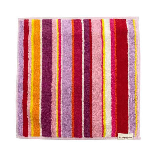LTDSJapon Imabari Towel Handkerchief Zinnia Rouge Blanc 1 Piece