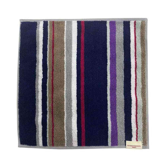 LTDSJapon Imabari Towel Handkerchief Petit Jupiter Marine Taupe 1 Piece