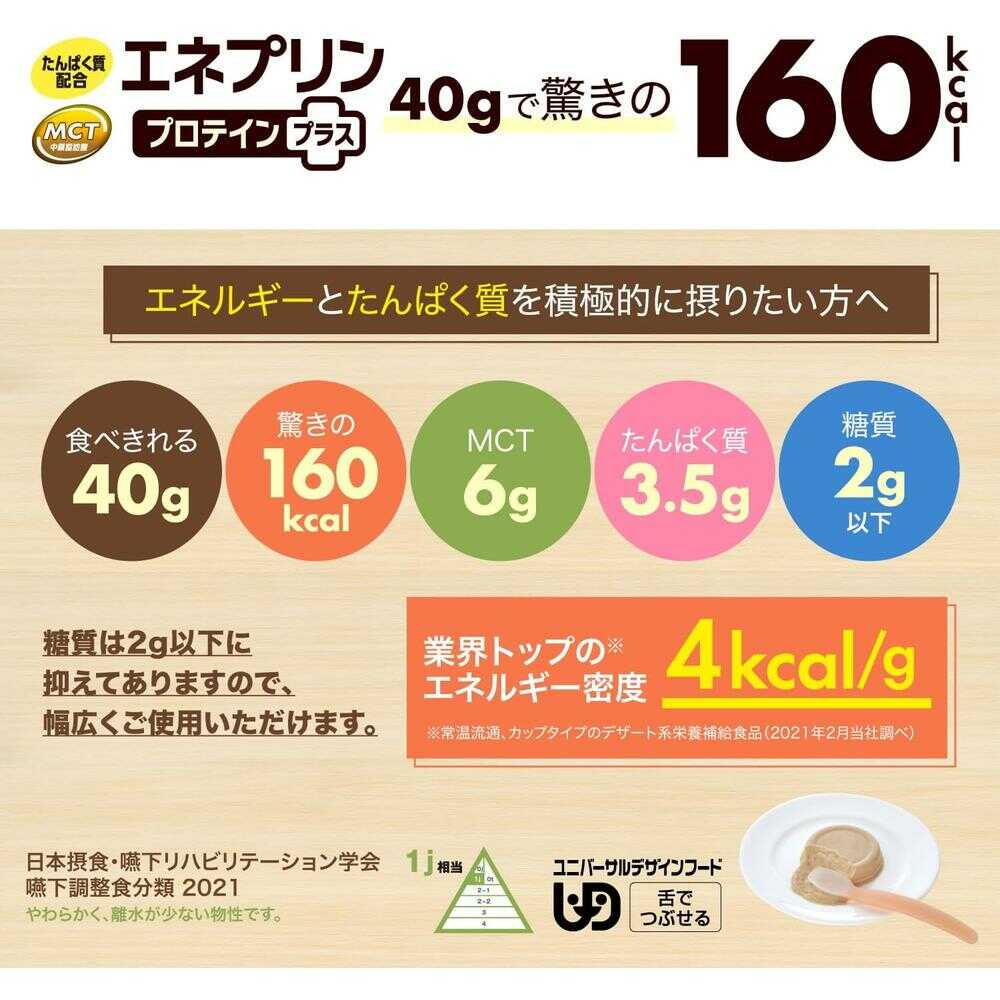 Nisshin OilliO Eneprin Protein Plus Banana Flavor 40g