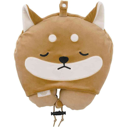 Ribuhato Premium Nemu Nemu Animals Hooded Neck Pillow Kotaro
