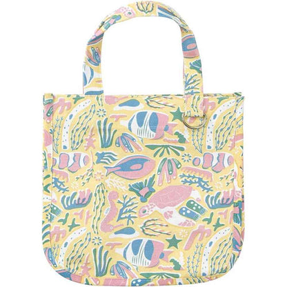 Ribuhato Tote Bag with Gusset CORAL REEF