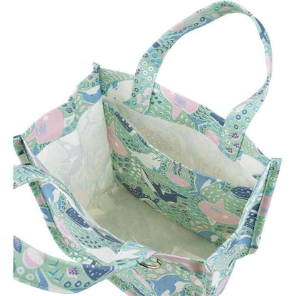 Ribuhato Tote Bag with Gusset IN THE SEA