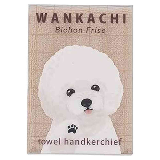 Ribuhato Handkerchief Towel Bichon Frise