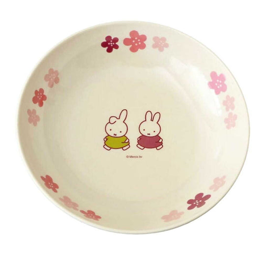 Kanto Plastic Biomass Miffy Deep Plate White