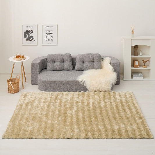 Pocopoco Shaggy Rug Melua GY 180x180
