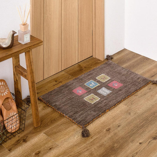 Gabbeh TX 60X90 Brown