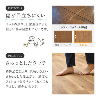 Pet-Friendly CF Rug Approx. 182×300cm Clay Block
