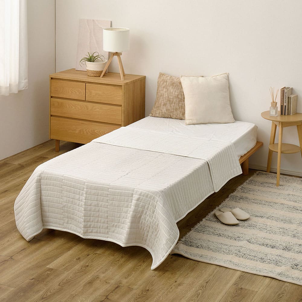 Design Gauze Blanket Double Approx. 180×200cm Gray
