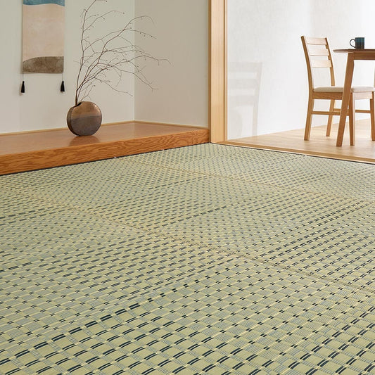 Igusa Carpet Kiyosumi Edo 8 Tatami Blue