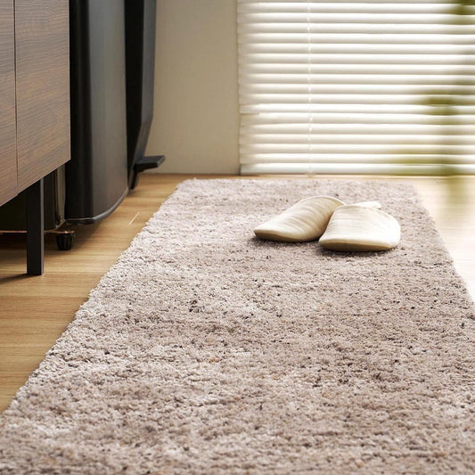 Mix Shaggy Mat Riva Approx. 45×240cm Greige