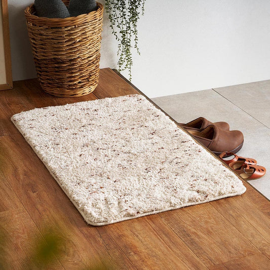 Mix Shaggy Mat Riva Approx. 45×75cm Ivory