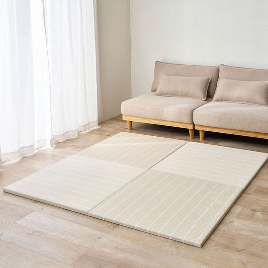 6-Piece Igusa Style Tatami Mat Kotolina Light Beige