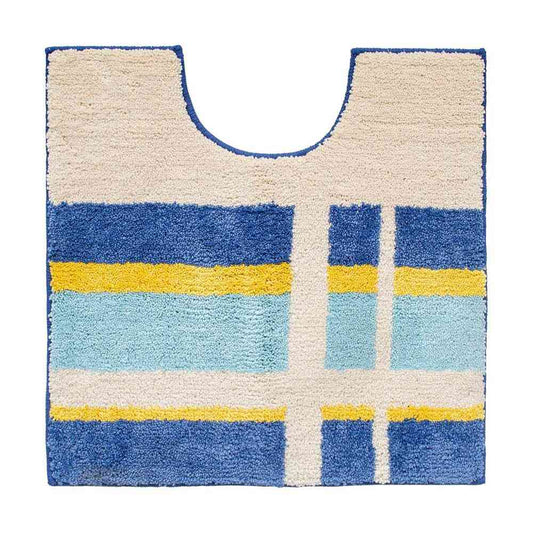 Fujie Marshmallow Toilet Mat Navy