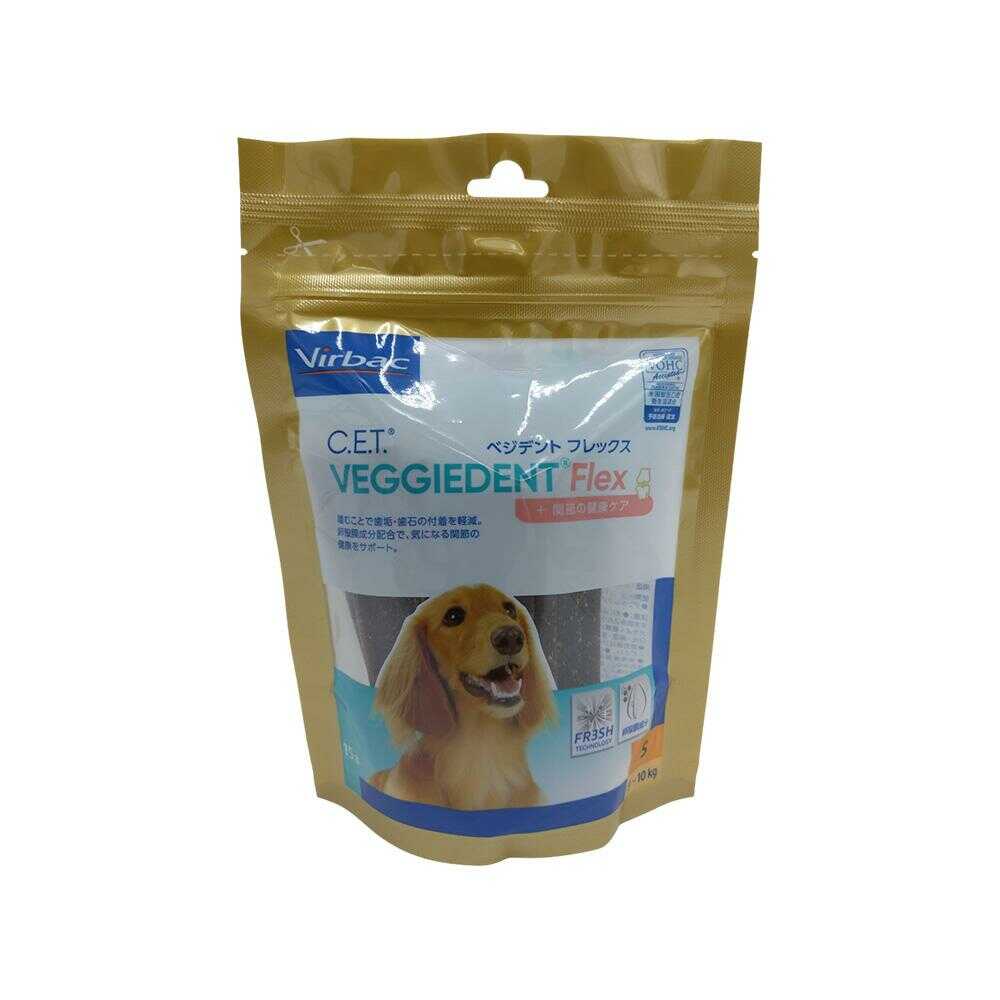 Virbac Dog C.E.T. Vegedent Flex S 15 Pieces