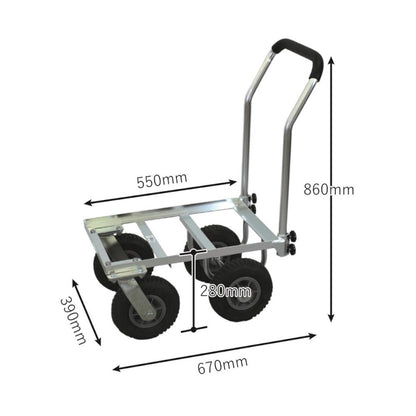 Aluminum Front Wheel Swivel Carry AK-46