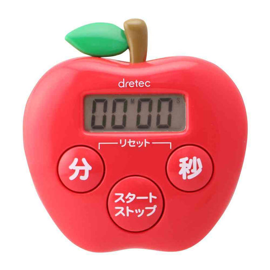 Dretec Apple Timer Red T-534RD