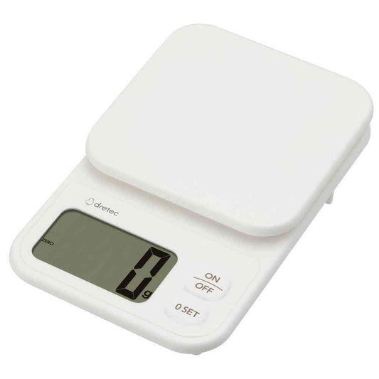 Dretec Digital Scale 'Ecle' 2kg White KS-739WT