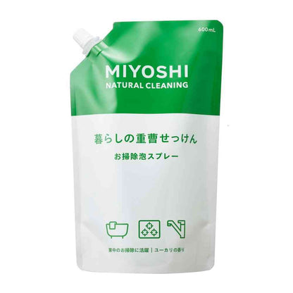 Miyoshi Living Baking Soda Soap Foam Spray 600ml