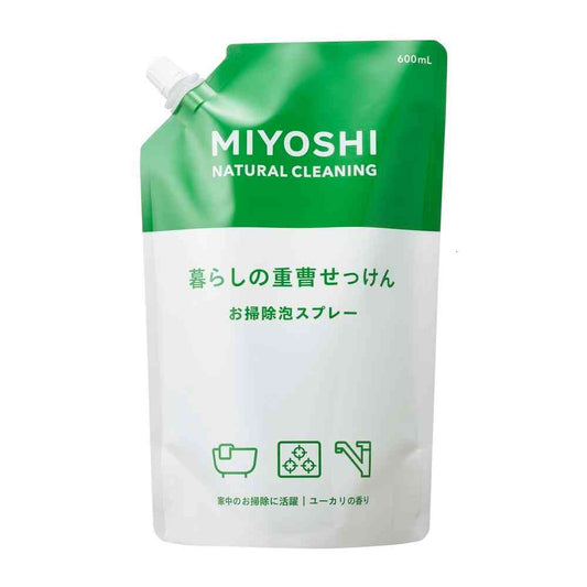 Miyoshi Living Baking Soda Soap Foam Spray 600ml