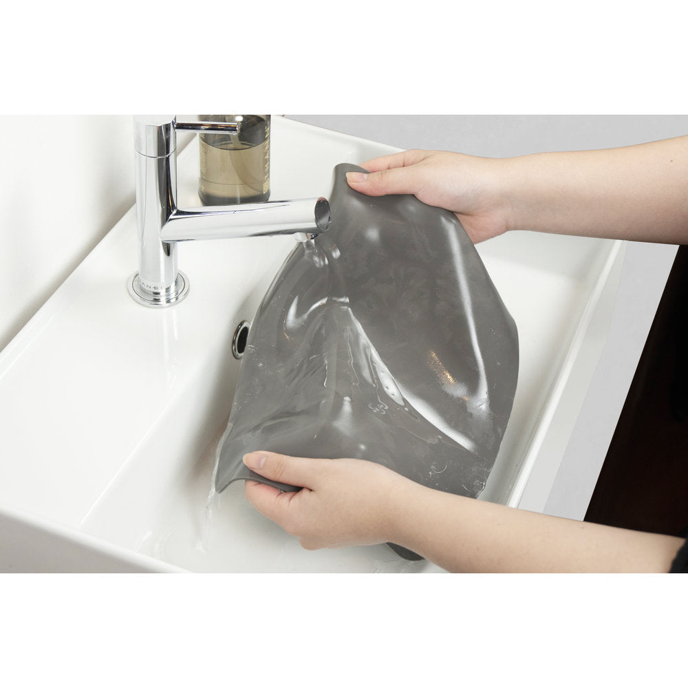 Aion Ultra Fast-Drying & Ultra Absorbent Draining Mat & Cloth L Size Light Gray