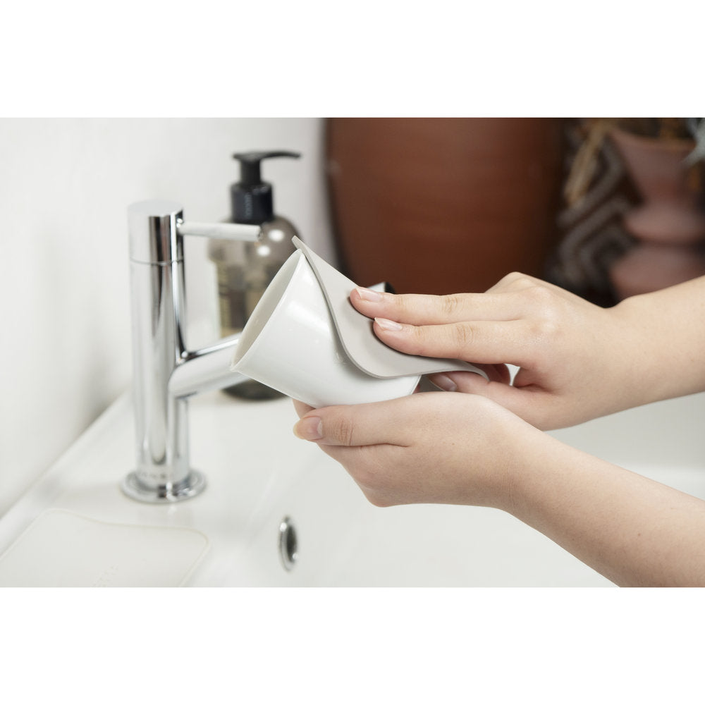 Aion Ultra Fast-Drying & Ultra Absorbent Draining Mat & Cloth S Size Black