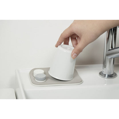 Aion Ultra Fast-Drying & Ultra Absorbent Draining Mat & Cloth S Size Black
