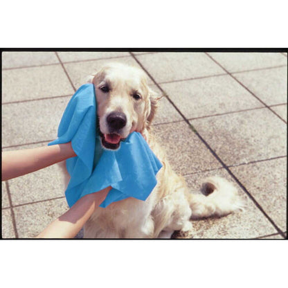 Aion Pet Towel L Thick - Blue - 1 Piece