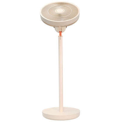 Rechargeable Fan (Telescopic Storage) Pink SJM-E909 (PK)