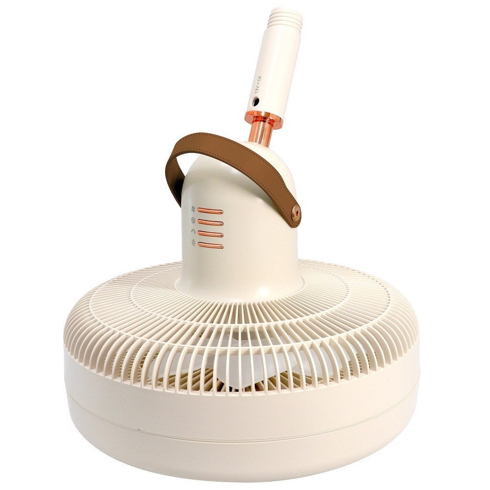 Rechargeable Fan (Telescopic Storage) Pink SJM-E909 (PK)