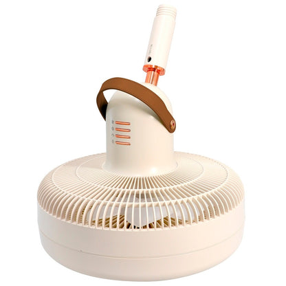 Rechargeable Fan (Telescopic Storage) Pink SJM-E909 (PK)