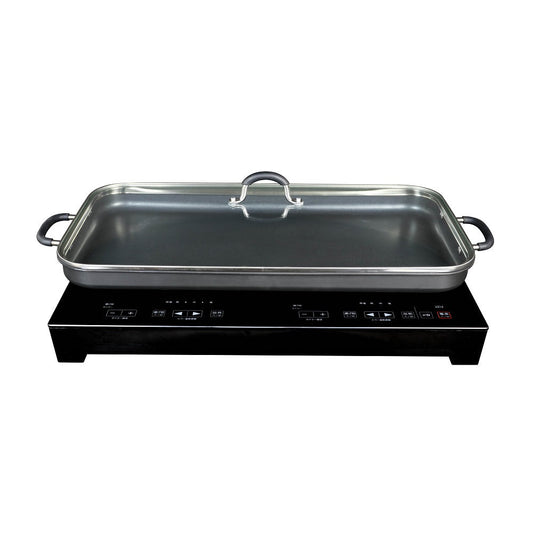 2-Burner IH Cooking Device with Plate SKJ-YA142HP