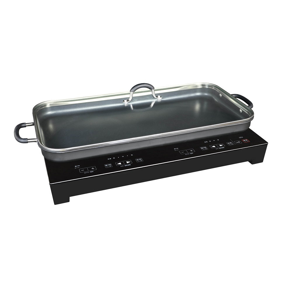 2-Burner IH Cooking Device with Plate SKJ-YA142HP