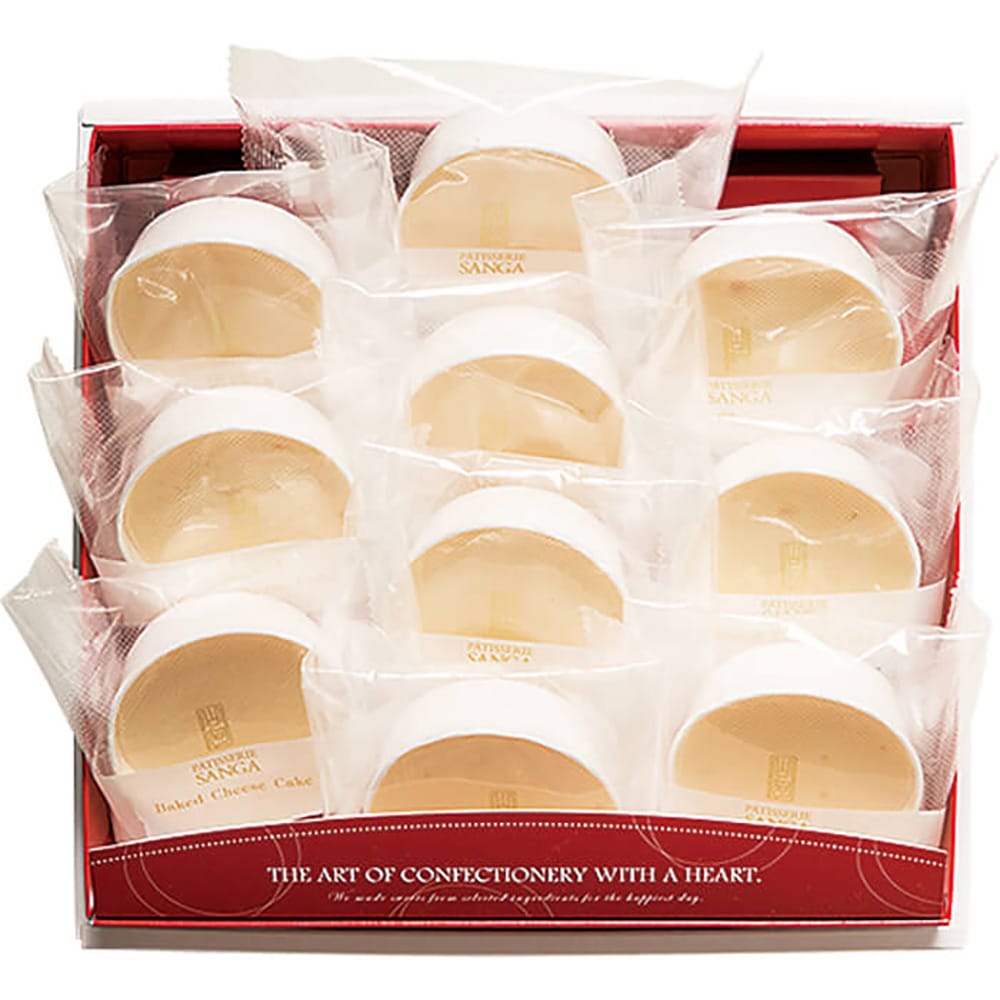 Patisserie Sanga Baked Cheesecake 10 Pieces