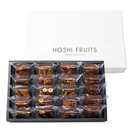 Luxury Brownies with Nuts and Dried Fruits - 20 Pieces