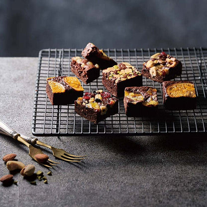 Luxury Brownies with Nuts and Dried Fruits