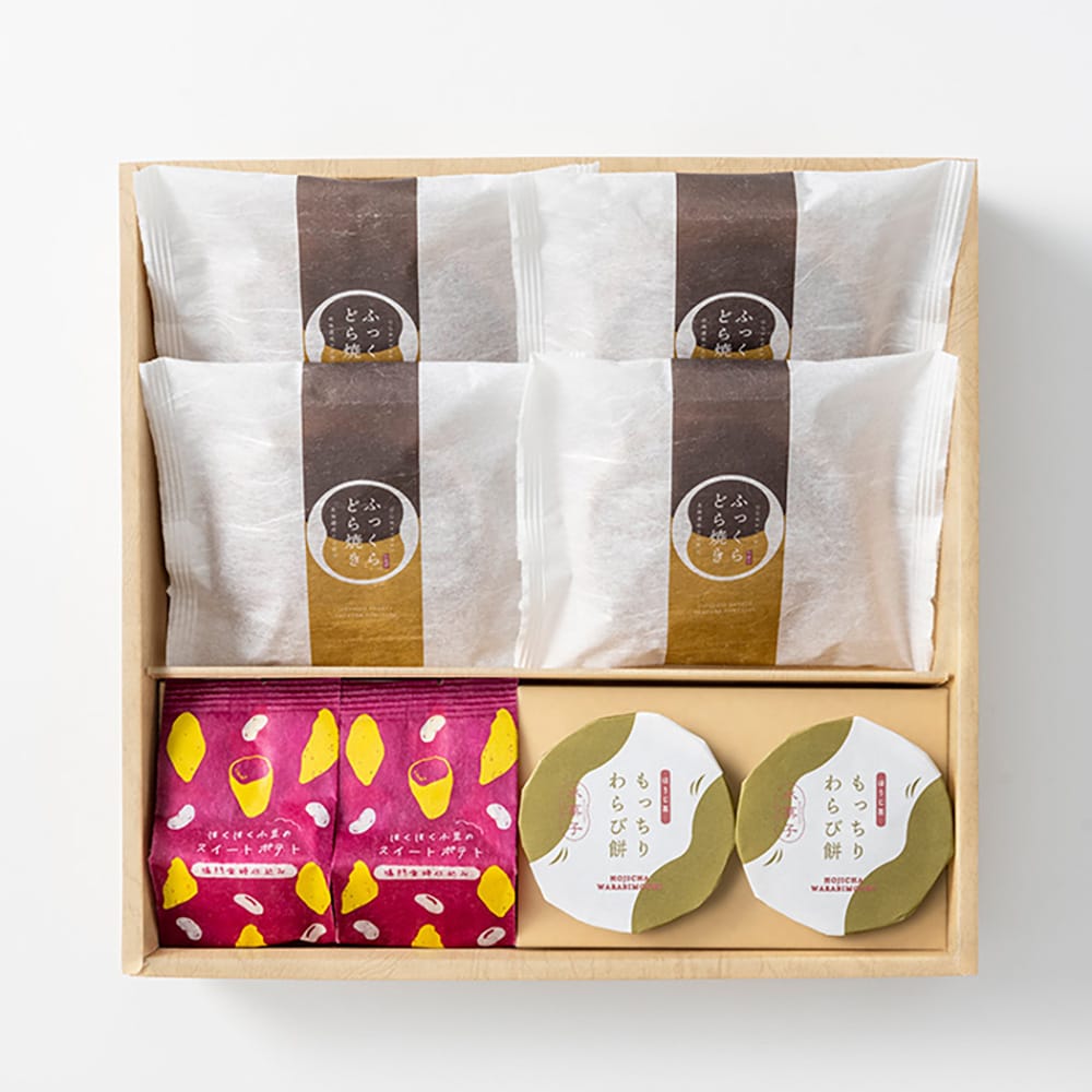 Kanmi Fluffy Dorayaki and Sweet Confection Assortment - 8 Pieces
