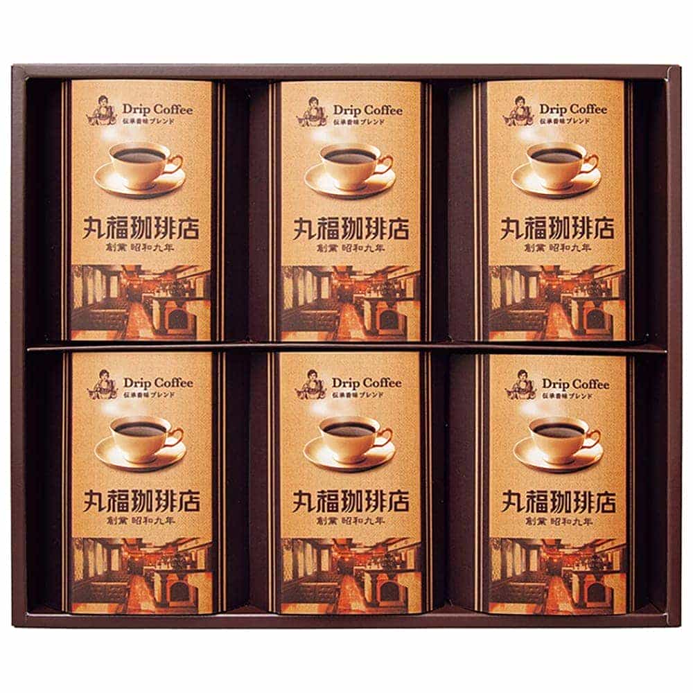 Marufuku Coffee Shop Traditional Aroma Blend - 6 Boxes