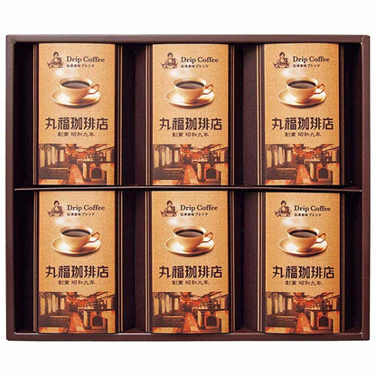 Marufuku Coffee Shop Traditional Aroma Blend - 6 Boxes
