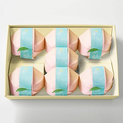 Hoshi Fruits Yamanashi White Peach Jelly 7 Pieces